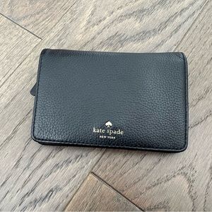 Kate Spade Black Leather Wallet